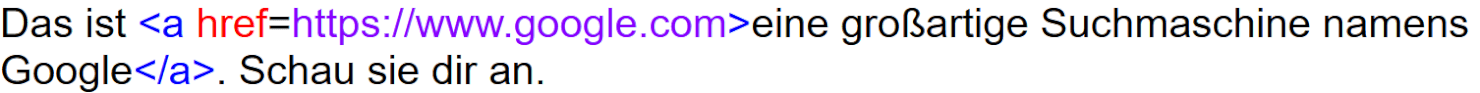 Anchor Text HTML